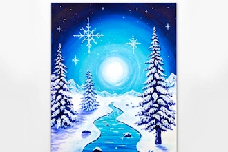 Paint Nite: The Beauty of Winter